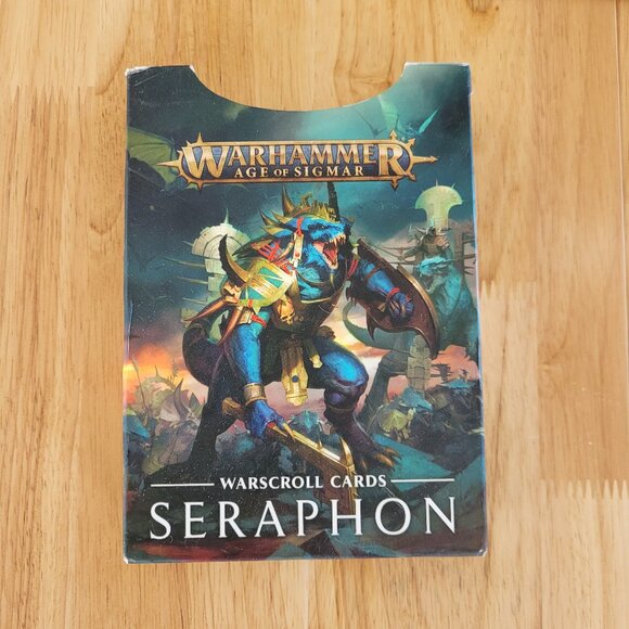 Warhammer: Age of Sigmar Warscroll Cards Seraphon - Picture 1 of 7